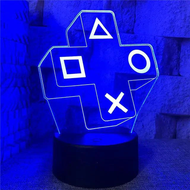 3D LED RGB Gamer Light